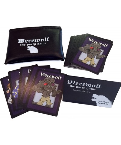 Werewolf The Party Game – Werewolf Card Game with Upgraded Characters – 42 Role Cards for 7 to 30 Players – Game Night for Ad...