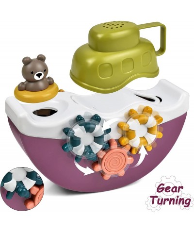 Bath Boat Toys for Infant Toddlers Kids Boys Girls Age 1 2 3 4 5 6 Years Old (Pink) $32.08 Bathtub Toys