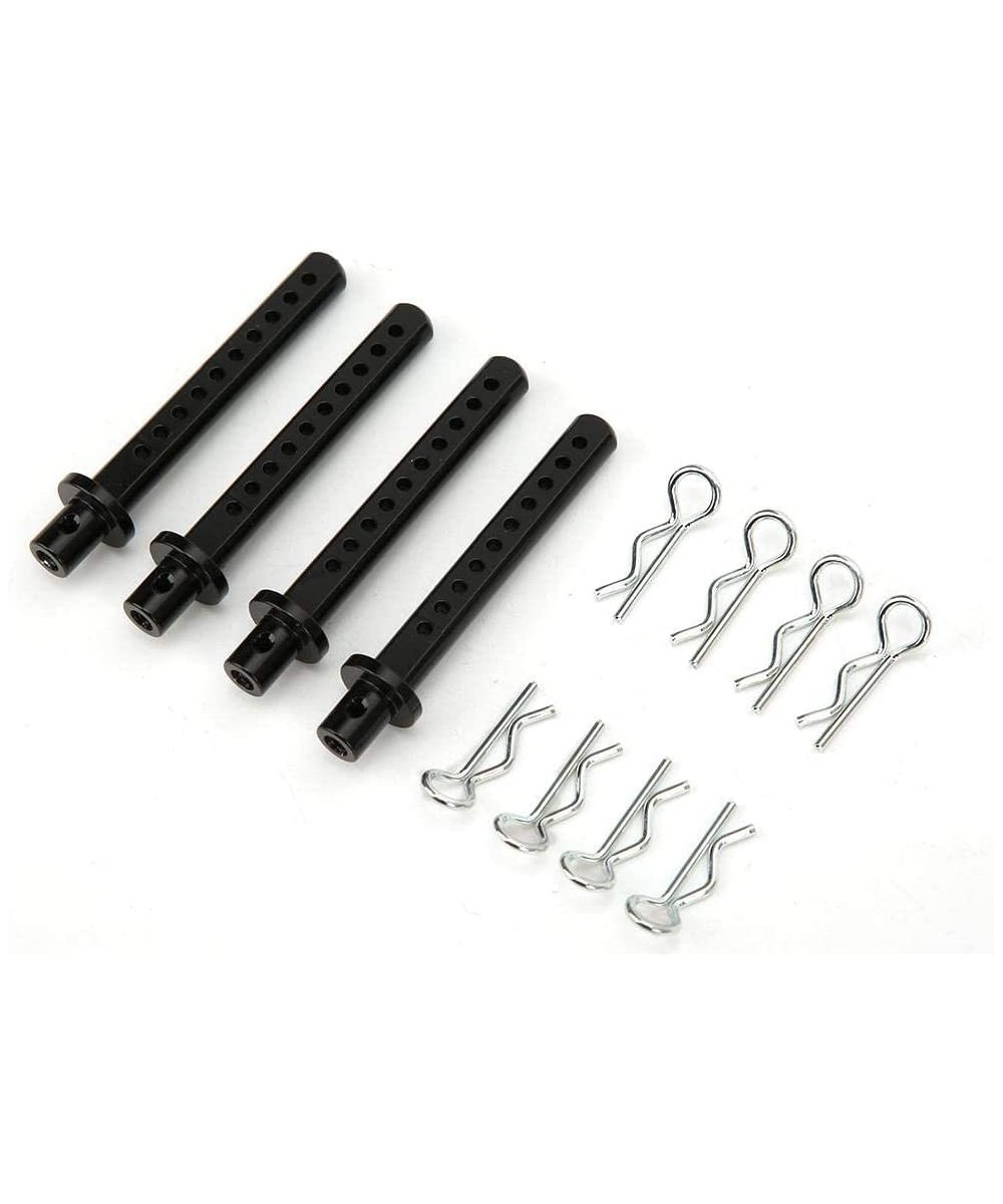 RC Car Shell Column 4Pcs Remoted Control Model Car Accessory RC Car Shell Column Standoff Pillar with 8Pcs R Pins for SCX10 1...