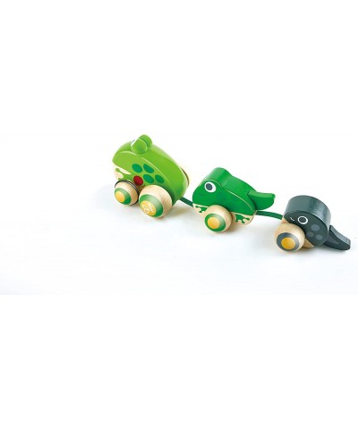 Pull Along Frog Family with Anti-Rollover Wheels Toddler Push and Pull Toys $43.93 Early Development & Activity Toys