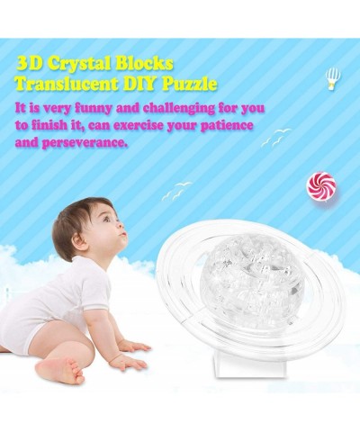 Puzzle Blocks 3D Crystal Blocks DIY Saturn-Shaped Puzzle Blocks for Kids $19.85 3-D Puzzles