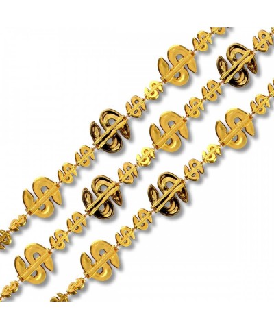 Shiny Gold Mini Dollar Signs Mardi Gras Beads Party Necklaces (Set of 48) $77.87 Kids' Dress-Up Accessories