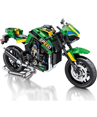 Motorcycle Series Z Motorcycle MOC Building Blocks and Engineering Toy Set (776Pieces) 1:6 Scale Sports Motorcycle Model Gift...