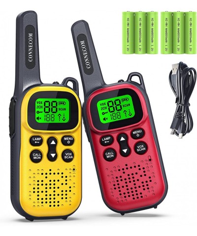 Toys for 3-15 Year Old Boys Girls Rechargeable Walkie Talkies for Kids 22 Channels 2 Way Radio Toy Best Gifts for Boys and Gi...