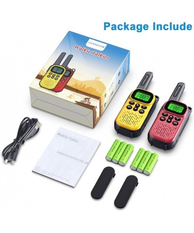 Toys for 3-15 Year Old Boys Girls Rechargeable Walkie Talkies for Kids 22 Channels 2 Way Radio Toy Best Gifts for Boys and Gi...