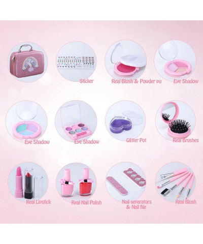 Kids Makeup Kit for Girls Real Washable Makeup Toy for Little Girl Children Christmas Birthday Gift Makeup Toys for Girl Kids...