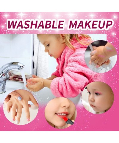 Kids Makeup Kit for Girl 27 Pcs Washable Real Pretend Makeup Set Little Girl Unicorns Play Make Up for Toddler Kid Girls Safe...