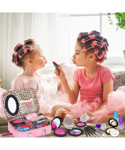 Kids Makeup Kit for Girl 27 Pcs Washable Real Pretend Makeup Set Little Girl Unicorns Play Make Up for Toddler Kid Girls Safe...