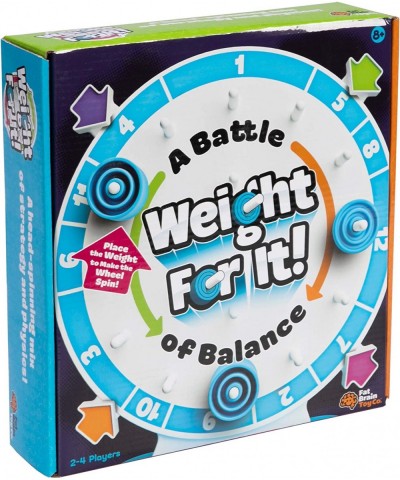 Weight for It - A Battle of Balance [Fun Family Brainteaser Strategy Physics Game for Kids & Adults] $34.88 Board Games