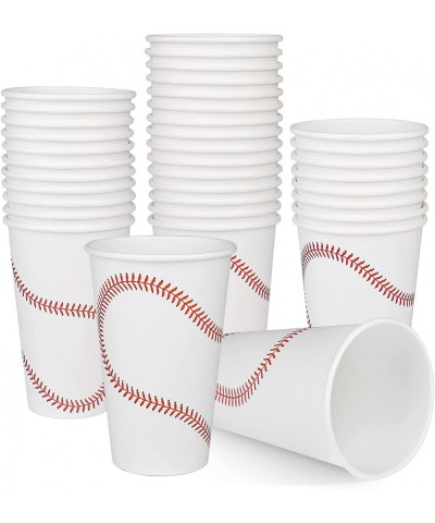 36 Packs Baseball Party Cups 16 Ounces Baseball Drinking Cups Disposable Birthday Cup Baseball Themed Party Supplies for Base...