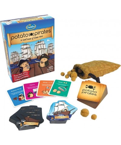 Potato Pirates Coding Card Game and STEM Toy for Boys and Girls Age 7 and Up - A Fun Card Game of Potato War $30.10 Card Games