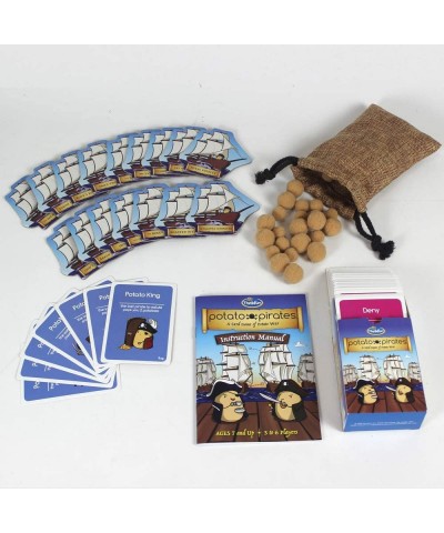 Potato Pirates Coding Card Game and STEM Toy for Boys and Girls Age 7 and Up - A Fun Card Game of Potato War $30.10 Card Games