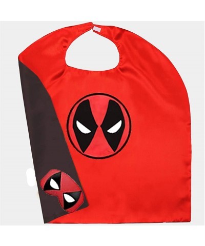 Superhero Capes and Masks for Kids Halloween Cosplay Double Side Capes Superhero Toy Kids Best Gifts Yellow $35.83 Kids' Cost...