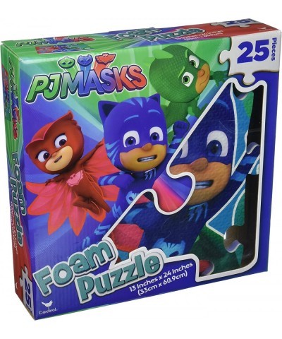 PJ Masks Foam Puzzle Mat 25 Pieces Multi Medium $28.93 Floor Puzzles