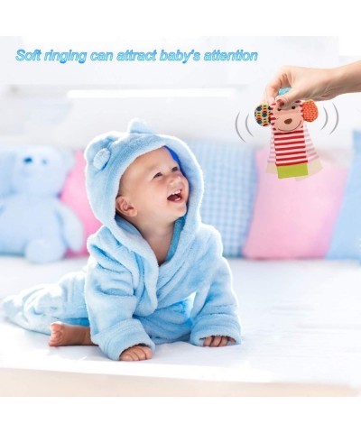 Baby Infant Rattle Socks Toys Sock rattles for Babies 0-24 Months Baby Animal Foot Finder Learning Toy (Cotton B) $27.57 Baby...