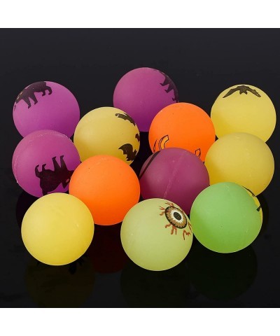 12Pcs Glow in The Dark Halloween Bouncing Balls Halloween Bouncy Balls for Kids Halloween Eyeballs 1inch Halloween Party Bags...