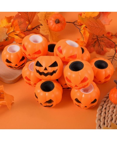 Halloween Toys 12 Packas Pumpkin Toys Ghost Relieve Stress Fidget Toys Pumpkin Stress Ball Halloween Party Favors Gifts for K...