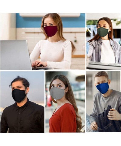 Cloth Face Masks Reusable Washable Cotton Face Mask Adjustable Masks 3 Layer Safety Face Covering for Women Men 6 Pack $20.75...