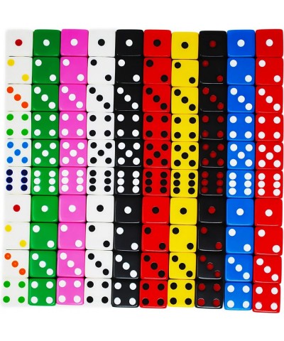 100-Piece 16 mm Assorted Colored Dice with Storage Bag $28.52 Game Accessories