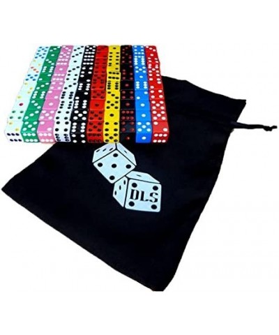 100-Piece 16 mm Assorted Colored Dice with Storage Bag $28.52 Game Accessories