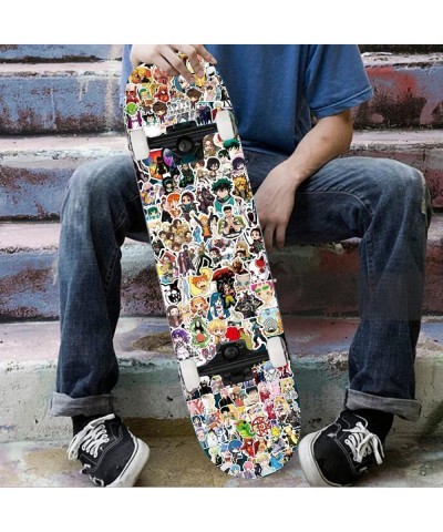 200 Pcs Anime Mixed Stickers Vinyl Waterproof Stickers for Laptop Bumper Skateboard Water Bottles Computer Phone Anime Sticke...