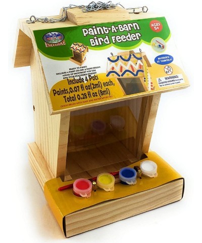 Paint Your Own Deluxe Large 9" Wooden Bird Feeder (Includes 4 Paints & 1 Brush) $43.90 Craft Kits