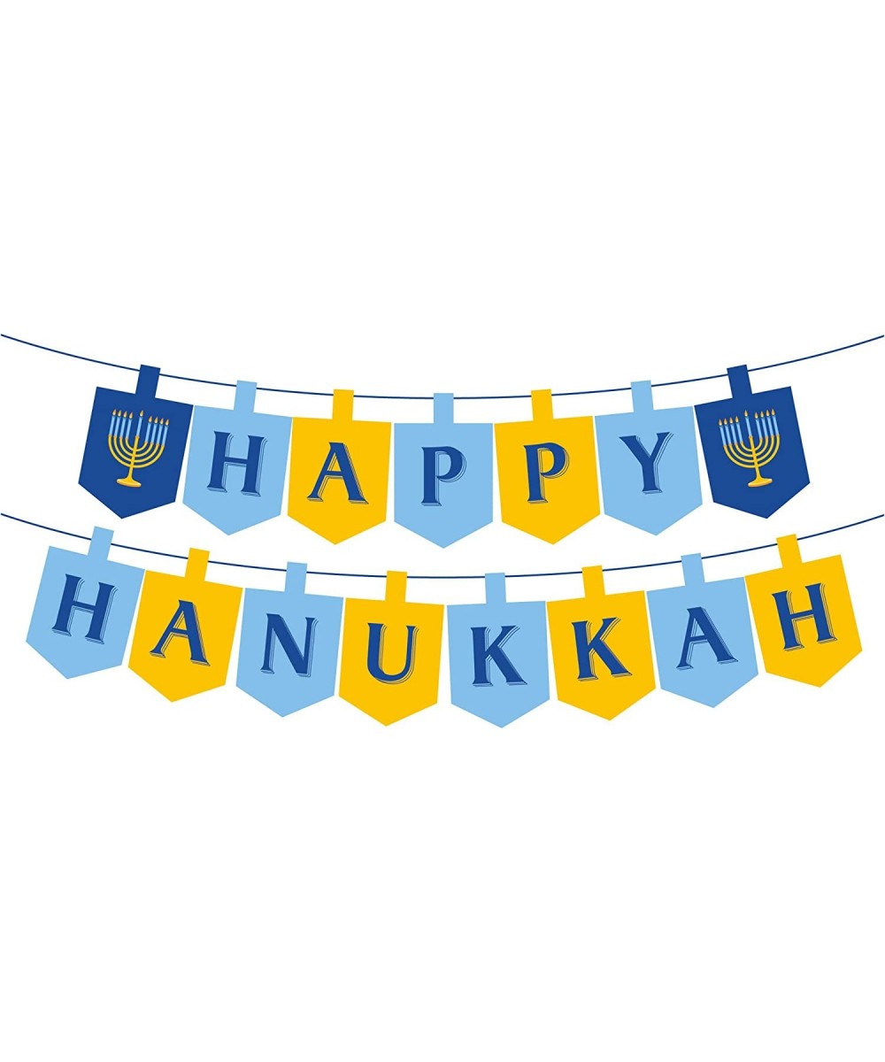 Hanukkah Banner with Candlestick for Party Decorations Party Supplies $19.86 Kids' Party Decorations