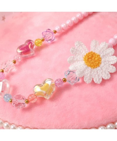 Kids Beaded Necklace and Bracelet 3 Sets Little Girls Jewelry In Box Favors Bags For Kids $20.66 Kids' Dress-Up Accessories