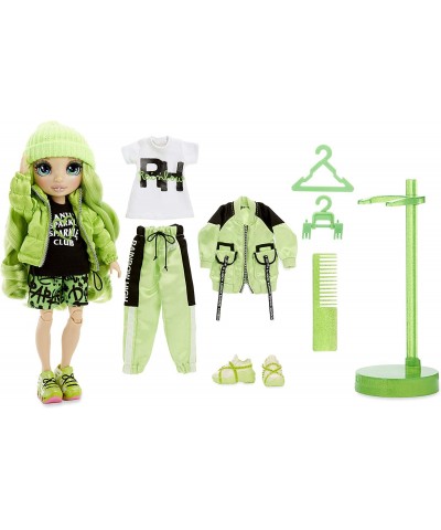 Rainbow Surprise Jade Hunter - Green Clothes Fashion Doll with 2 Complete Mix & Match Outfits and Accessories Toys for Kids 4...