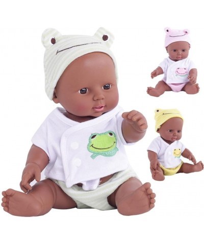 Anytec 12 inch DIY Newborn Baby Dolls Soft Realistic Full Body Reborn Blink Doll for Toddler Boys Girls Birthday Gifts or Cli...