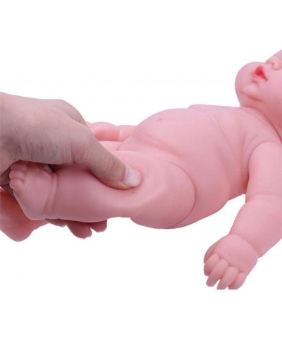 Anytec 12 inch DIY Newborn Baby Dolls Soft Realistic Full Body Reborn Blink Doll for Toddler Boys Girls Birthday Gifts or Cli...