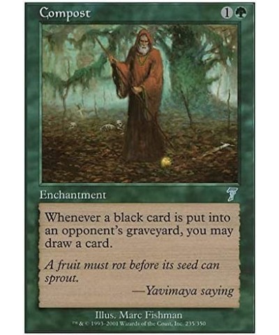 Magic: the Gathering - Compost - Seventh Edition $14.78 Card Games