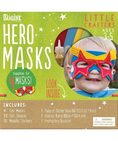 Imagine Little Crafters Hero Masks Craft Kit (41156) $29.97 Craft Kits