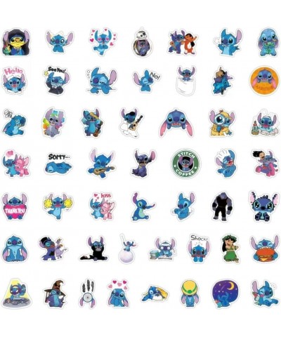 130PCS Lilo and Stitch Party Favors Include 16 Shoe Charms 14 Kawaii Button Pins 100 Anime Cute Stickers for Kids Boys Girls ...