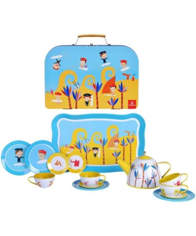 Little Travellers Tea Set Kids Play House Kitchen kit (Little Travellers) $39.26 Toy Kitchen Products