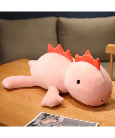 Weighted Dinosaur Plush 26" 3.5 lbs Stuffed Weighted Plush Animal Axolotl Dino Anxiety Pillow $61.20 Stuffed Animals & Teddy ...