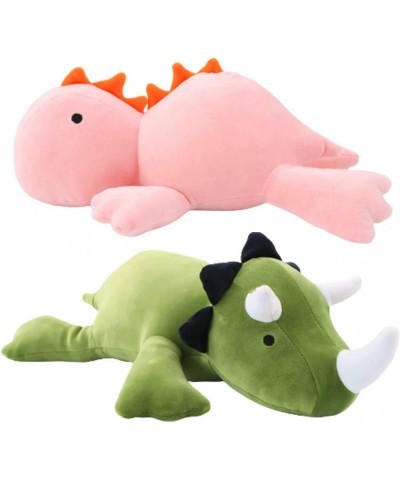 Weighted Dinosaur Plush 26" 3.5 lbs Stuffed Weighted Plush Animal Axolotl Dino Anxiety Pillow $61.20 Stuffed Animals & Teddy ...