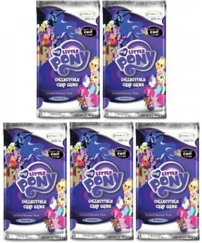 My Little Pony Enterplay Collectible Card Game Lot of 5 Booster Packs $21.65 Card Games