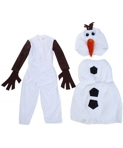 Olaf Costume Kids Cute Snowman Dress up Halloween Cosplay Jumpsuit $57.88 Kids' Costumes