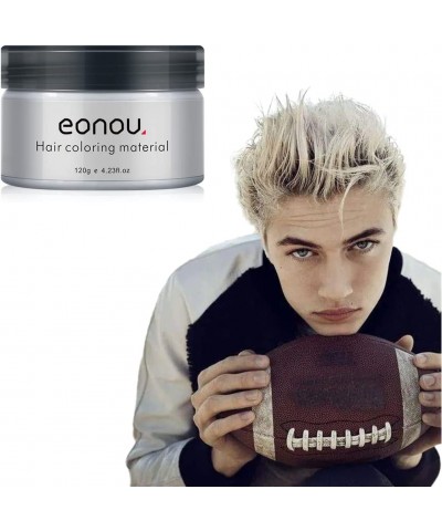 Hair Dough Styling Clay For Men Temporary Hair Dye Wax Quickly Change Hair Color for Short Hair Everyday use Festivals Partie...