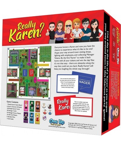 Really Karen? Board Game - Updated for 2022. Become a Karen as You Argue Your Way Around Town in This Hilarious Party Game. R...