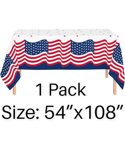 Serves 18 Red White and Blue Patriotic Party Supplies Includes Plates Cups 1 Table Cover 18 Napkins 1 USA Banner 18 Balloons ...