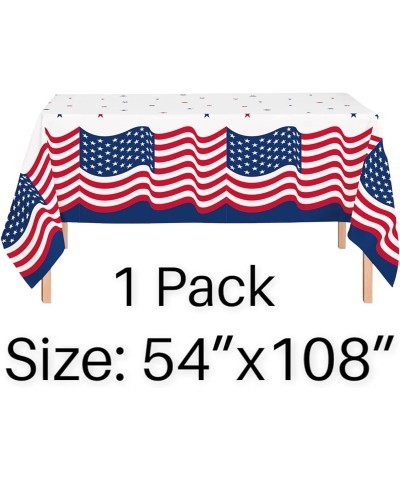 Serves 18 Red White and Blue Patriotic Party Supplies Includes Plates Cups 1 Table Cover 18 Napkins 1 USA Banner 18 Balloons ...