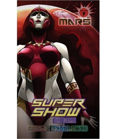   Supershow Cosmic Crusader: Mars - Wrestling Card and Dice Game. SRG Structure Deck. Ages 12+ 2-6 Players 10 Min Game Play (...