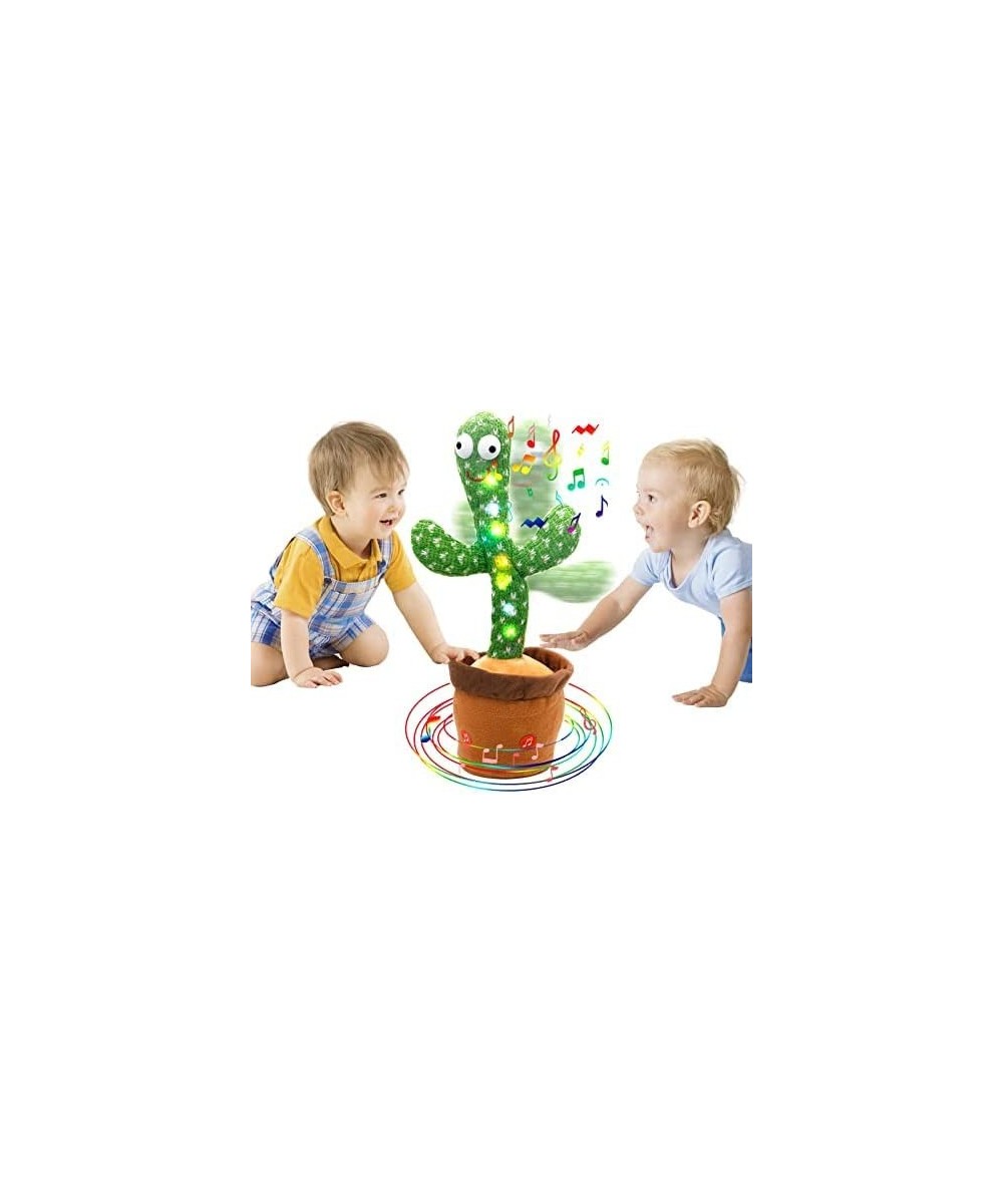 Dancing Cactus Toy TikTok Talking Cactus Baby Toys The Cactus Repeats What You Say and Recording The Cactus Toys with Colorfu...