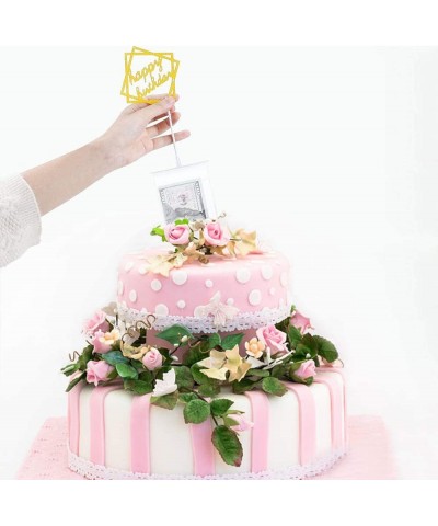 The Money Cake Cake Money Box-Cake Money Pull Out Kit Includes 1Pc Clear Food-Contact Safe Box 1Pc Gold Cake Topper 20Pcs Poc...