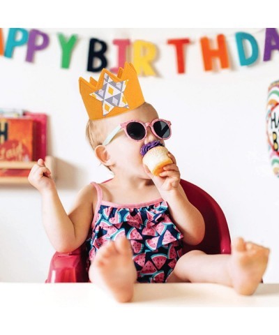 1st Birthday Felt Crown - Happy First Birthday Hat Birthday Photo Props Birthday Party Decorations $18.75 Kids' Party Hats