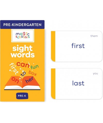 Sight Words Flash Cards Pack (100+ Preschool Kindergarten 1st 2nd & 3rd Grade Sight Words) Dolch Fry High Frequency Site Card...