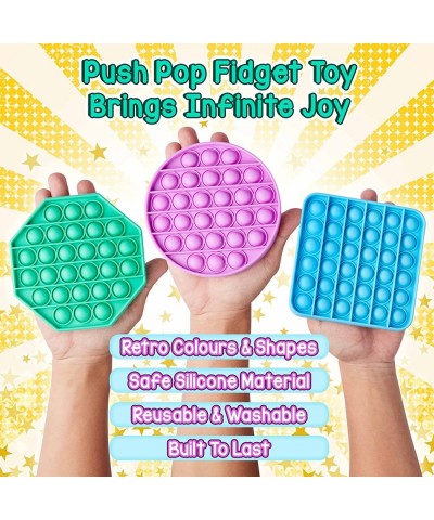 Push it Popit Toys Pop Bubble Fidget Sensory Toys Pop it Relief for Kids Toy for Kids Girls Boys Adults and Toddler Fidget To...