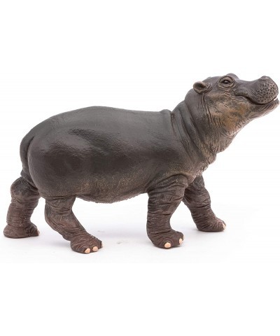 Hand-Painted - Figurine -Wild Animal Kingdom - Hippopotamus Calf -50052 -Collectible - for Children - Suitable for Boys and G...